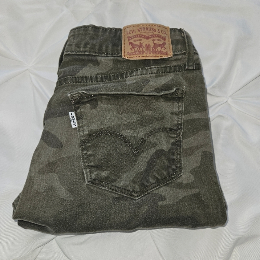 Camo Skinny Jeans